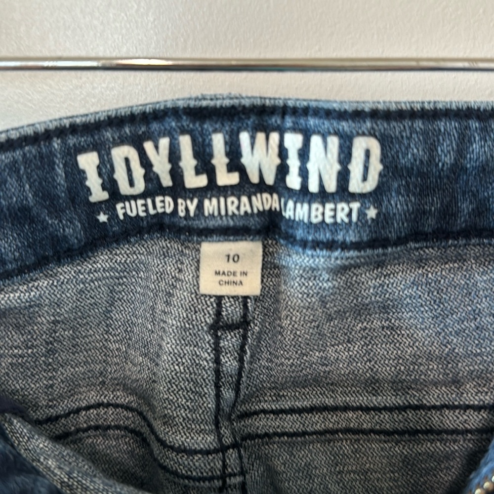 Women’s Idyllwind flare frayed jeans size 10Wx34L